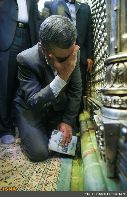 عکس خبري -سفر احمدي‌نژاد به نجف و کربلا 