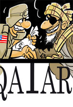 عکس خبري -مذاكرات آمريكاييها با طالبان در قطر!