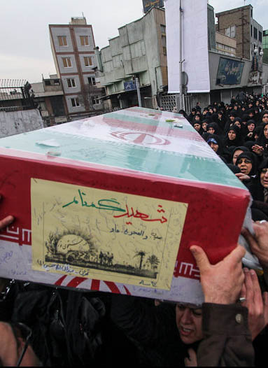 عکس خبري -تشييع و خاکسپاري پيکر پنج شهيد گمنام در تهران 