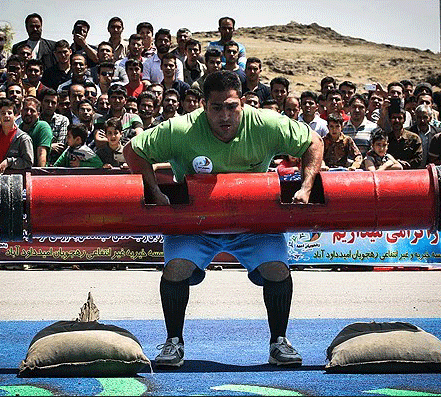 عکس خبري -گزارش تصويري/مسابقات قهرماني نبرد مردان آهنين