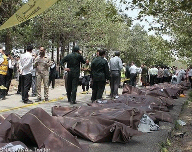 عکس خبري -گزارش تصويري/مجروحين و بازماندگان سقوط هواپيما 