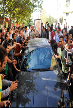 عکس خبري -گزارش تصويري/هواداران علي دايي بعد از برکناري اش