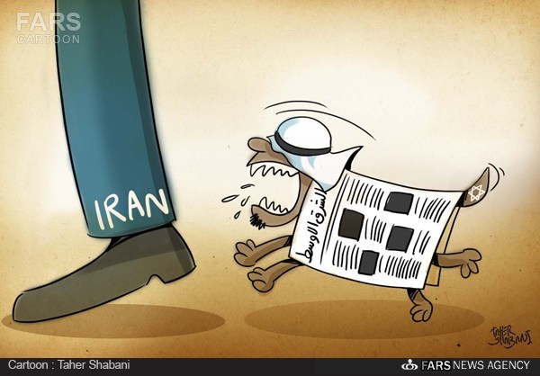عکس خبري -کاريکاتور/موج جديد حملات ضد ايران رسانه‌اي آل سعود!