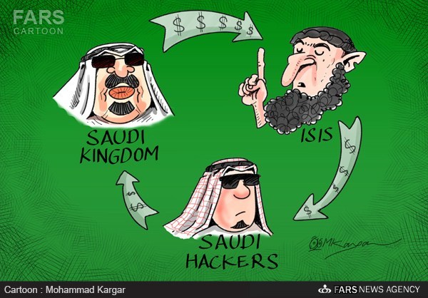 عکس خبري -کاريکاتور/داعش، هکر سعودي استخدام مي‌کند!