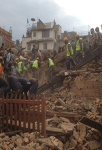 عکس خبري -گزارش تصويري/خسارات زلزله ? ريشتري در نپال 