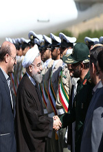 عکس خبري -گزارش تصويري/استقبال از روحاني در کردستان 