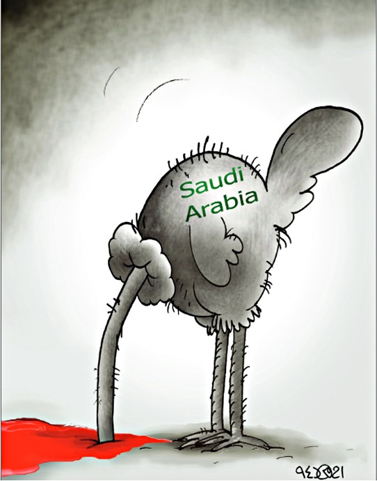 عکس خبري -کاريکاتور/ واکنش عربستان به فاجعه منا! 