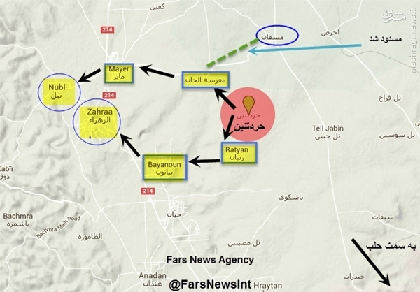 عکس خبري -ارتش سوريه کنترل شهرک «رتيان» را به دست گرفت