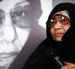 عکس خبري -حداد عادل : خانوم دباغ چادر را به عنوان يک پرچم ارزشي و اعتقادي به دوش مي کشيدند 