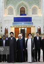 عکس خبري -گزارش تصويري/ تجديد ميثاق رئيس جمهور با آرمان هاي امام راحل