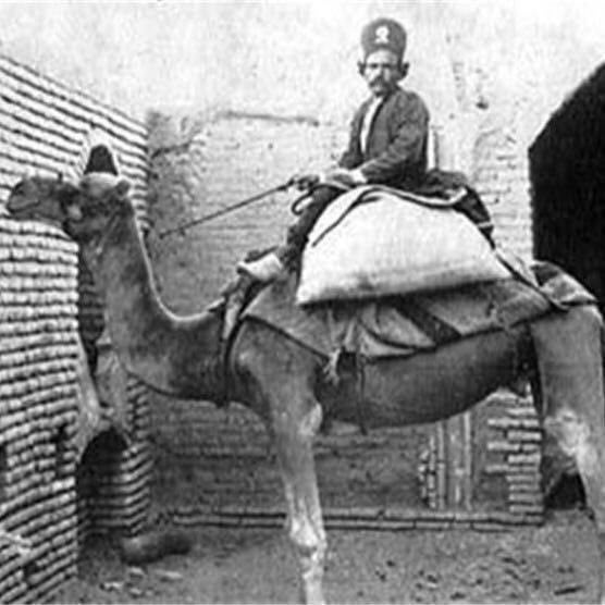 عکس خبري -عکس ديده نشده از پستچي در زمان قاجار