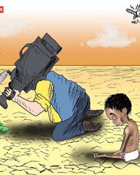 عکس خبري - سکوت رسانه‌اي جهان در قبال قحطي در يمن