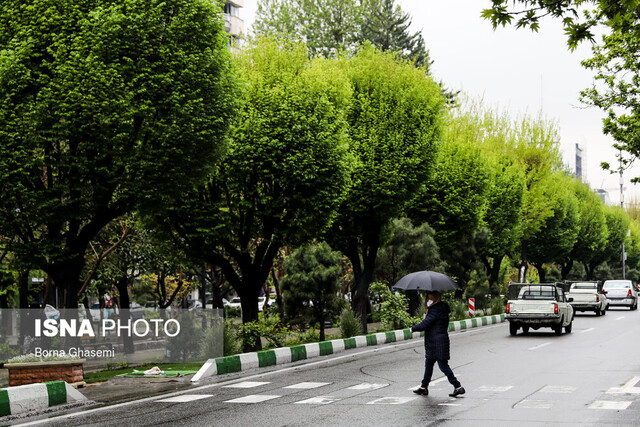 عکس خبري -رگبار باران،‌ رعد و برق و وزش باد طي روزهاي آينده