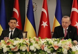 عکس خبري -اردوغان: همکاري راهبردي‌مان با اوکراين را تقويت خواهيم کرد