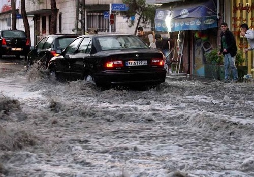 بلعيده شدن ?? کيلومتر جاده نطنز + جزييات